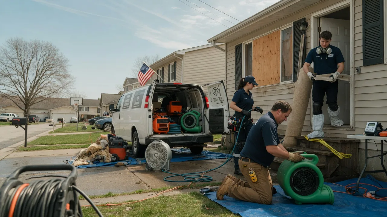 Water Damage Restoration in Little Rock Air Force Base, AR near me